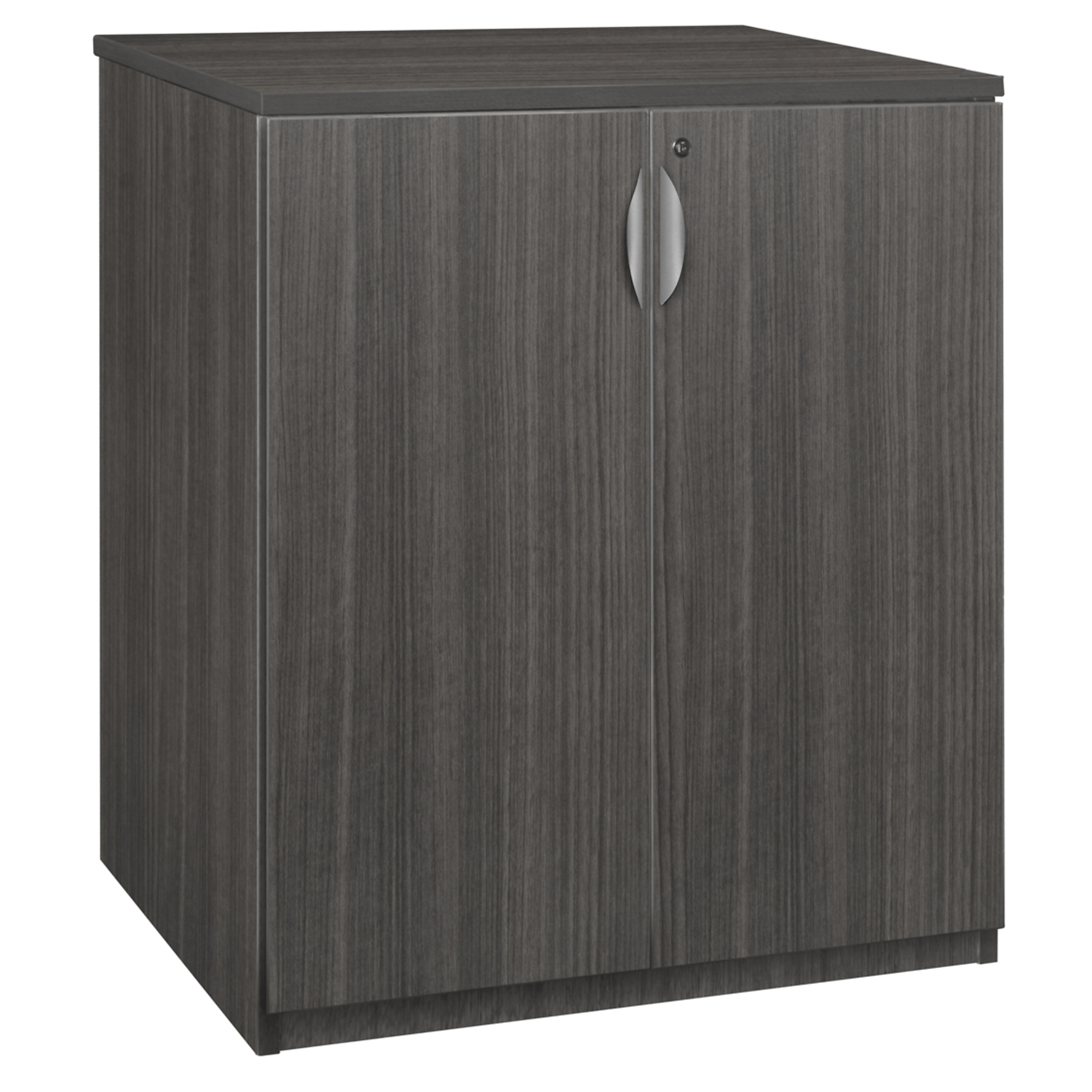 Regency Furniture Legacy Stand Up Storage Cabinet — 42in. Height, 2 Adjustable Shelves, Ash Grey, Lockable Doors, Model# LSSC4136AG